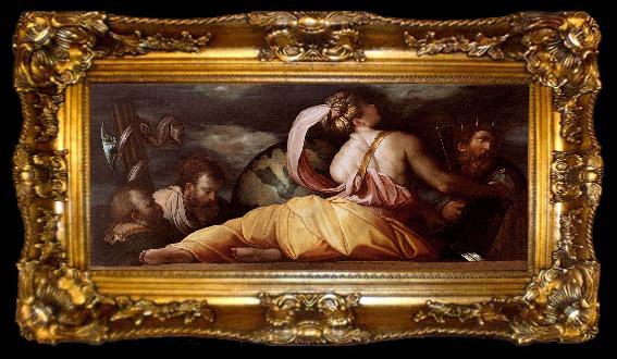 framed  Giorgio Vasari Justice, ta009-2